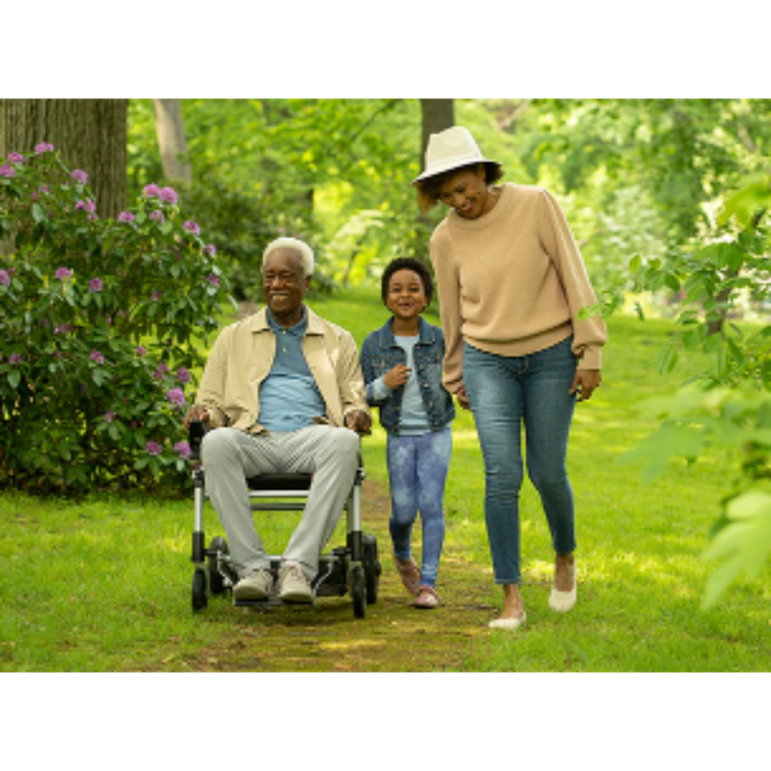 Journey Zoomer Folding Power Chair, Left- or Right-Handed Control