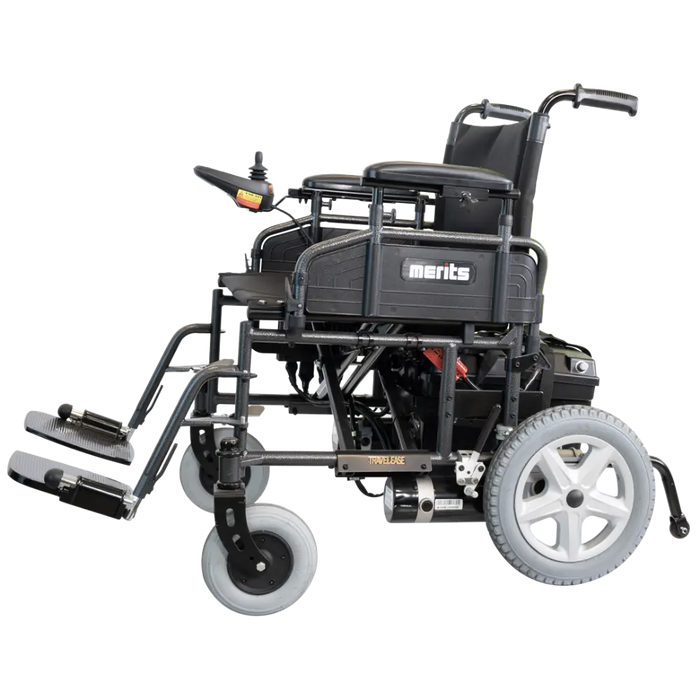 Merits TRAVEL EASE Heavy-Duty Power Wheelchair