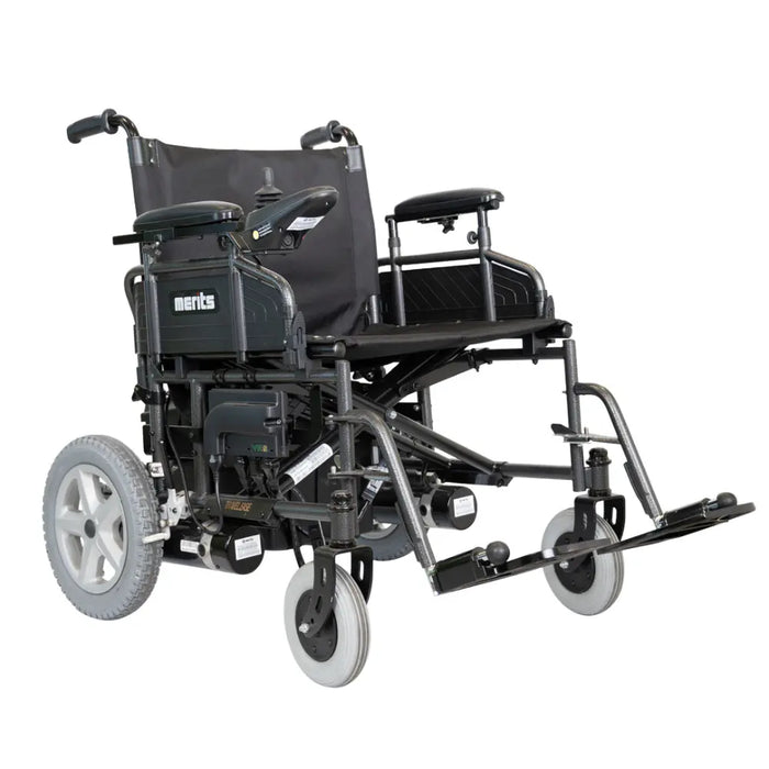 Merits TRAVEL EASE Heavy-Duty Power Wheelchair