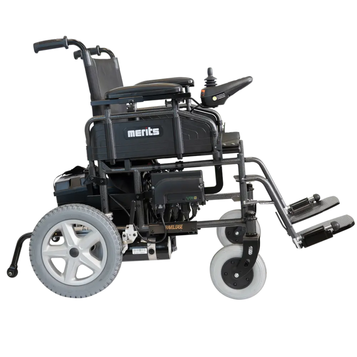 Merits TRAVEL EASE Heavy-Duty Power Wheelchair