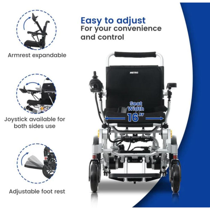 Metro Mobility ITRAVEL PLUS Electric Wheelchair