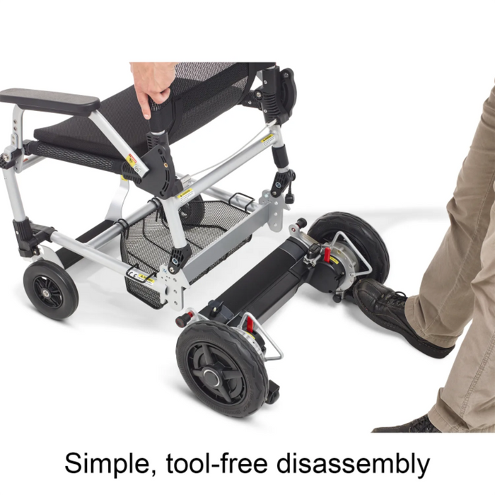 Journey Zoomer Folding Power Chair, Left- or Right-Handed Control