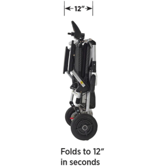 Journey Zoomer Folding Power Chair, Left- or Right-Handed Control